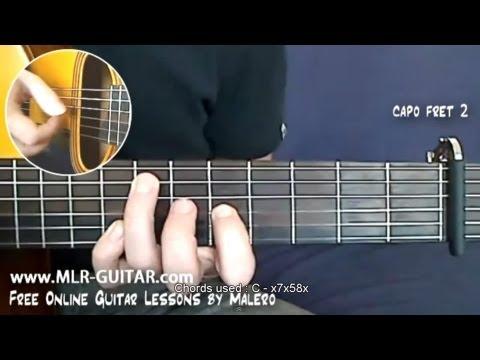 How to play "Shape Of My Heart" - MLR-Guitar Lesson #1 of 6