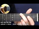 How to play "Redemption Song" - MLR-Guitar Lesson #1 of 6