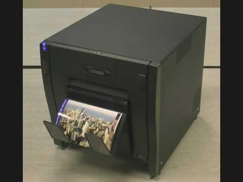 Citizen OP900 Professional Digital Photo Printer - producing 4x6 inch prints every 8 seconds