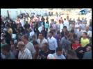 Turkish newly weds share wedding feast with Syrian refugees