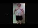 A man's weight loss journey becomes an internet hit