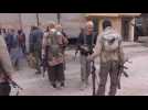 Islamic State militants fight to capture district in Syrian city - amateur video