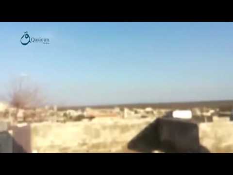 Air strikes hit Aleppo and Hama - amateur video