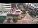 Amateur video shows blast at Jakarta Starbucks