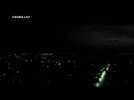 New South Wales residents witness spectacular lights show in storm