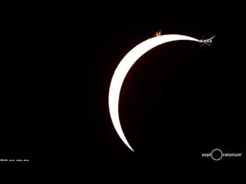 NASA captures total solar eclipse, animation shows path of the shadow across the globe