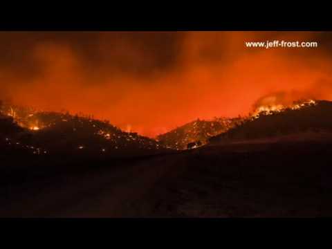 Dramatic film captures fury of California wildfires and the firefighters who battle them