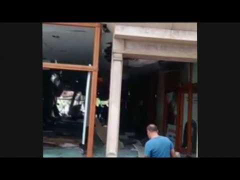 Amateur video shows aftermath of Istanbul attack