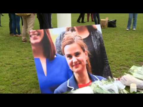 Vigil held in London for pro-EU MP Jo Cox