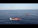 Thousands rescued off Italian coast