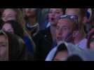 Euro 2016: Paris fan zone treated to goal-rich clash