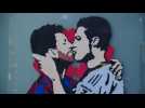 Messi, Ronaldo kissing graffiti causes stir pre-Clasico