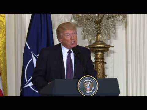Trump on NATO: European members "must pay what they owe"