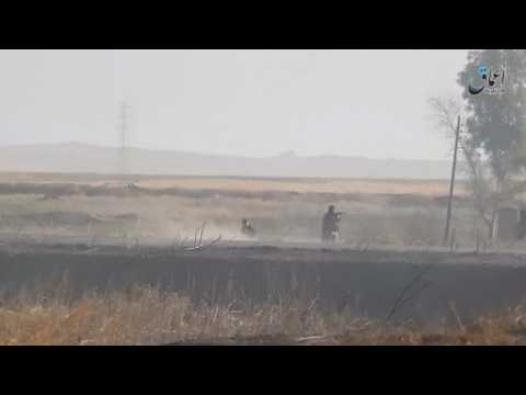 IS video purports to show militants targeting Iraqi forces near Mosul