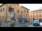 Aftershocks hit central Italy following strong quake