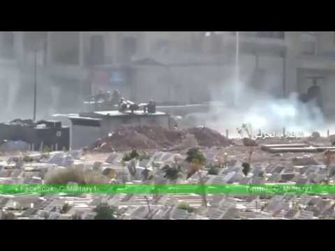Government forces clash with rebels in western Aleppo