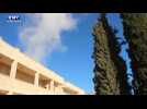 Amateur videos purport to show aftermath of air strikes on Idlib, Syria