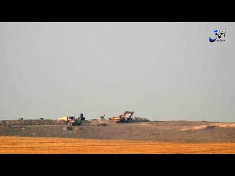 AMAQ video purports to show shelling of Peshmerga positions north of Mosul