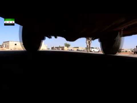 Syrian rebels clash with Islamic State as they fight towards Dabiq - amateur video