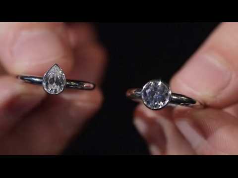 Picking an engagement ring setting