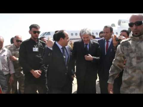 Italy FM arrives in Libya for talks with unity government