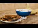 10-minute Nutella and banana glazed spring roll recipe