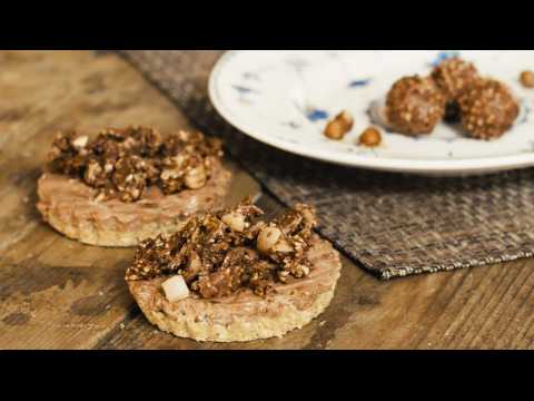 10-minute chocolate and hazelnut no-bake cheesecake recipe