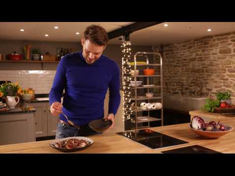 John Whaite’s 5-ingredient roasted radicchio and figs with Stilton