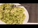 John Whaite’s 5-ingredient brazil nut and gruyere pesto with shattered lasagne sheets