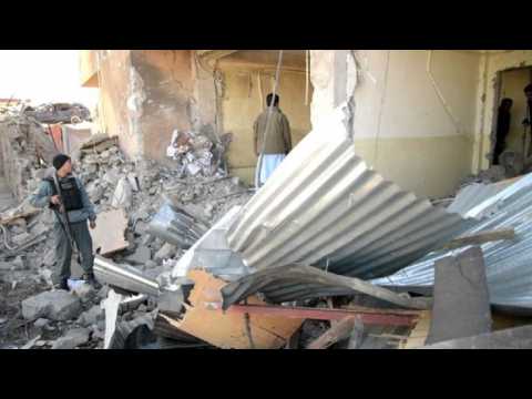 Clear-up begins after Taliban suicide attacks in Kabul