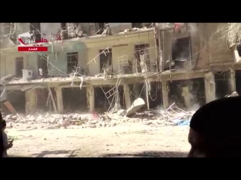 Syrian army air raids kill at least 53 in rebel-held areas of Aleppo - monitor