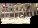 Syrian army air raids kill at least 53 in rebel-held areas of Aleppo - monitor