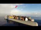Italian navy and coast guard rescue nearly 1,400 migrants