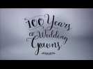 A video showing 100 years of wedding dress fashion gets over 3 million views