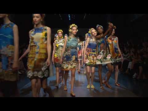 Dolce & Gabbana- Fashion Show Ready to Wear Spring-Summer 2016 in Milan