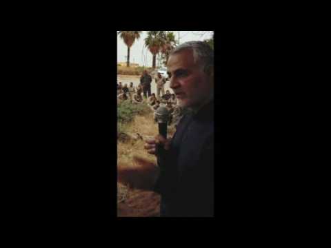 Stills emerge online showing Revolutionary Guards head Qassem Soleimani in Syria