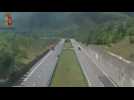 Truck driver arrested after U-Turn leaves motorists 'terrified' - police