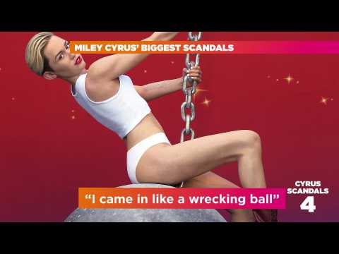 Miley Cyrus' biggest scandals