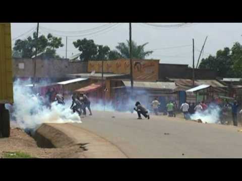One shot dead at protest over DR Congo massacre