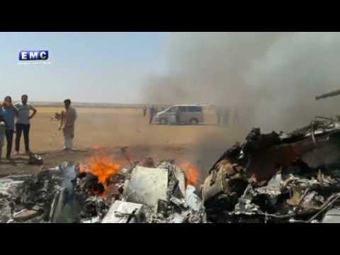 Russian helicopter downed in rebel-held Idlib province