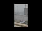 Amvids following Emirates Airline flight crash landing at Dubai airport