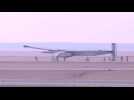 Solar plane lands in Egypt in penultimate stop of world tour