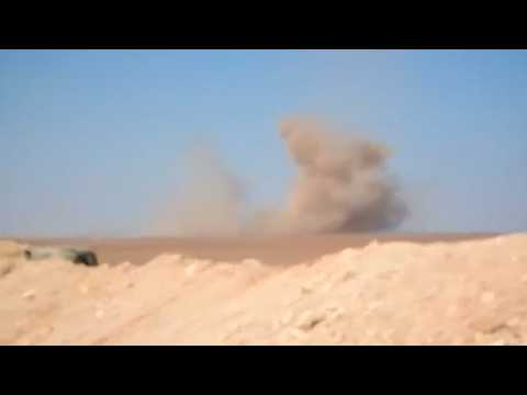 Syrian rebels say Russian jets hit refugee camp along Jordan border