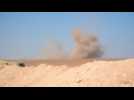 Syrian rebels say Russian jets hit refugee camp along Jordan border