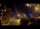 Driver playing Pokemon Go crashes into police car