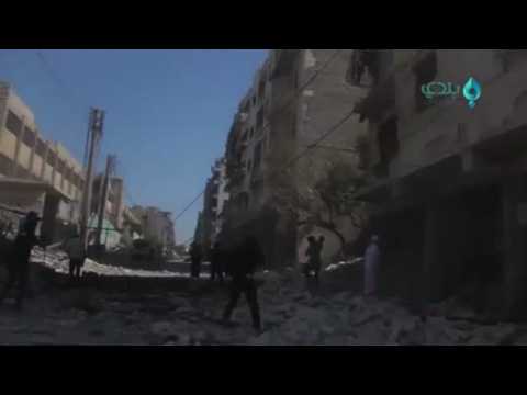 Air strikes reported in Aleppo a day after Kerry-Lavrov talks on Syria