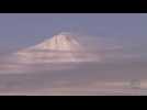 Video footage shows volcano erupting on Australia's Heard Island