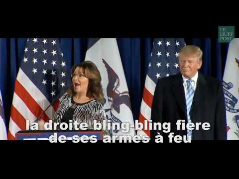 Sarah Palin déchaînée au meeting de Donald Trump 