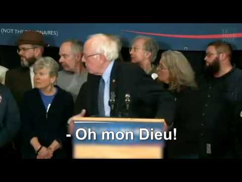 Quand Bernie Sanders se précipite au chevet d'un supporter qui fait un malaise
