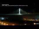 Video shows dramatic time-lapse of fog descending over the city of Rzeszow in Poland